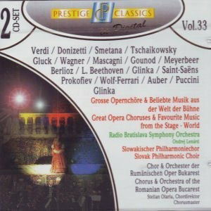 Cover for Great Opera &amp; Favourite Music From The Stage - World Vol 33 (CD)