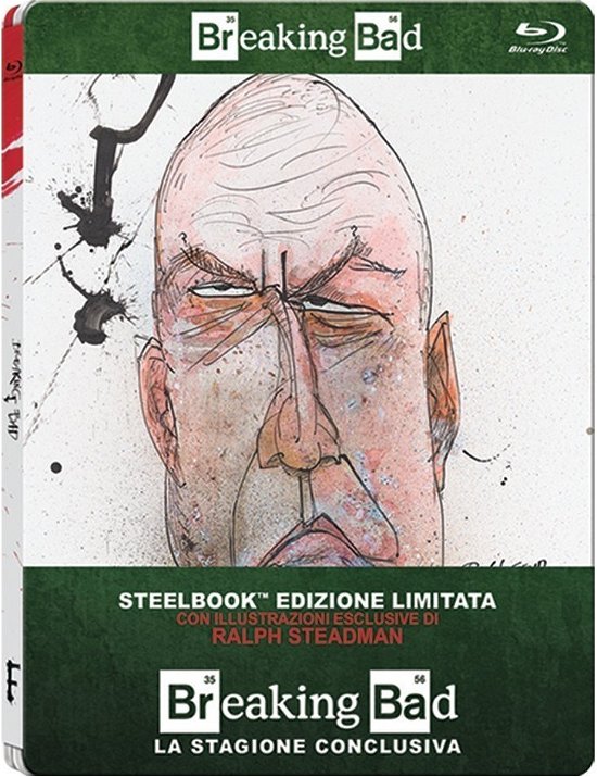Cover for Breaking Bad · Breaking Bad Steelbook - Stagione 6 (3 Dischi) (bl (BRD) (Legetøj)