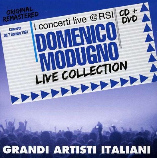Cover for Domenico Modugno · Live Collection (CD) (2013)