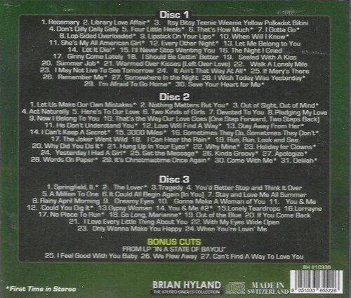 Stereo Singles Collection - Brian Hyland - Muziek - Classics France - 8051033655226 - 15 april 2022