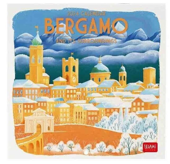 Wall Calendars - 2024 Wall Calendar - Bergamo and Its Surroundings - 18x18 - Cities - Legami - Books - LEGAMI - 8052694000226 - August 1, 2023