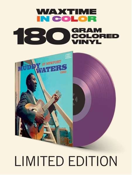 At Newport 1960 (Limited Transparent Purple Vinyl) - Muddy Waters - Musikk - WAXTIME IN COLOR - 8436559466226 - 1. mai 2019