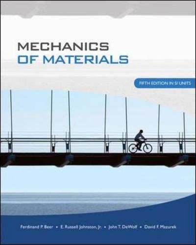 Cover for Ferdinand Beer · Mechanics of Material (Asia Adaptation) (Paperback Book) (2009)