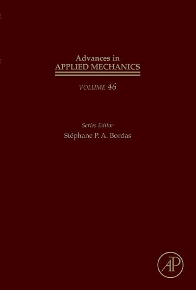 Cover for Erik Van Der Giessen · Advances in Applied Mechanics - Advances in Applied Mechanics (Hardcover Book) (2013)