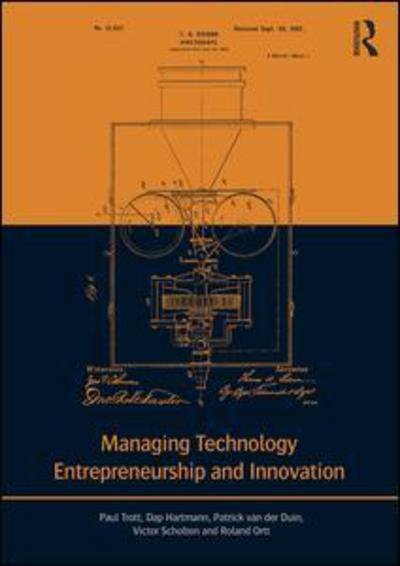 Cover for Trott, Paul (University of Portsmouth, UK) · Managing Technology Entrepreneurship and Innovation (Paperback Book) (2015)