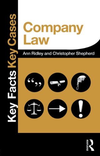 Cover for Chris Shepherd · Company Law - Key Facts Key Cases (Paperback Book) (2015)