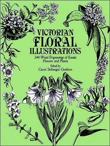 Cover for Carol Belanger Grafton · Victorian Floral Illustrations - Dover Pictorial Archive (Paperback Book) (2003)
