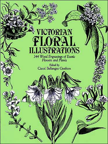 Cover for Carol Belanger Grafton · Victorian Floral Illustrations - Dover Pictorial Archive (Paperback Bog) (2003)