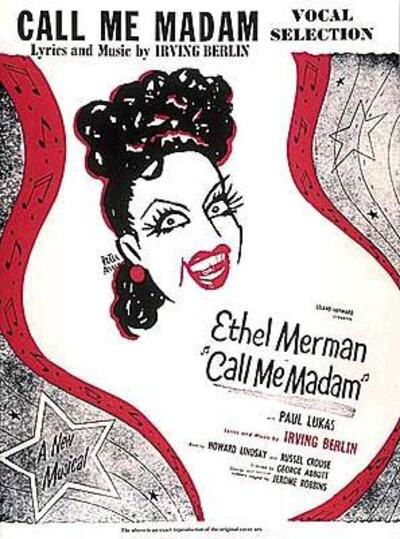Cover for Irving Berlin · Call Me Madam (Pocketbok) (1990)