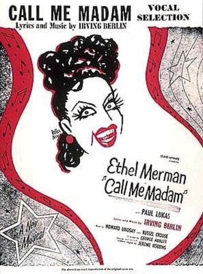 Cover for Irving Berlin · Call Me Madam (Paperback Book) (1990)