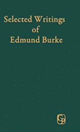 Cover for Edmund Burke · Selected Writings of Edmund Burke (Hardcover Book) (1975)