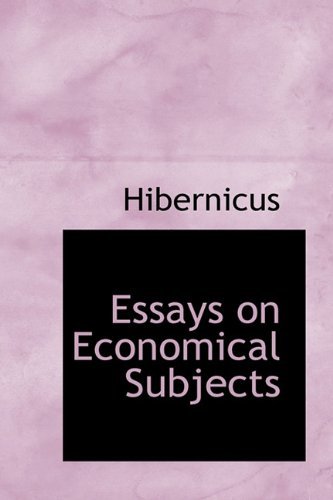 Cover for Hibernicus · Essays on Economical Subjects (Hardcover bog) (2009)