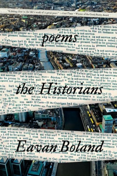Cover for Eavan Boland · The Historians - Poems (Paperback Book) (2022)