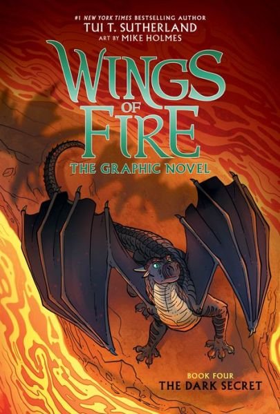 Cover for Tui T. Sutherland · The Dark Secret (Wings of Fire Graphic Novel #4): A Graphix Book - Wings of Fire Graphic Novel (Gebundenes Buch) (2020)
