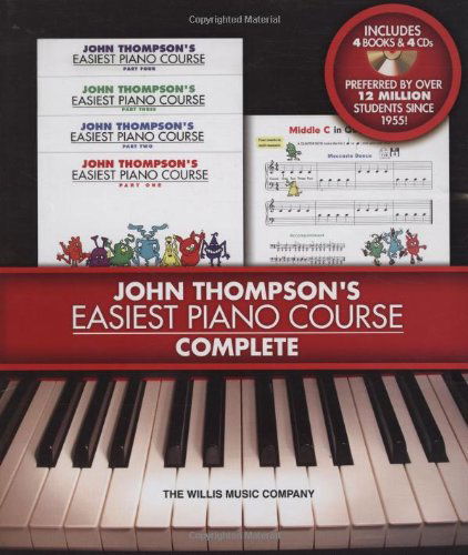 Cover for John Thompson · John Thompson's Easiest Piano Course - Complete (Book) (2009)