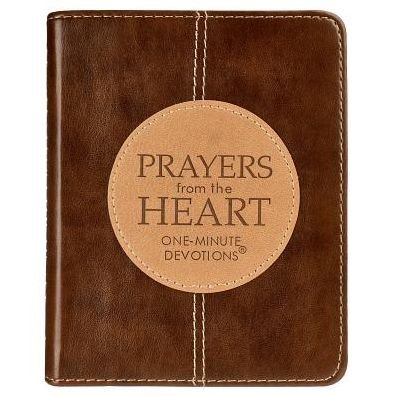 Cover for Christian Art Gifts · Lux-kleather Brown - Prayers from the Heart (Hardcover Book) (2015)