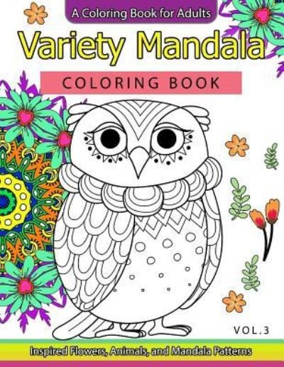 Cover for Mandala Coloring Book · Variety Mandala Coloring Book Vol.3 (Pocketbok) (2016)
