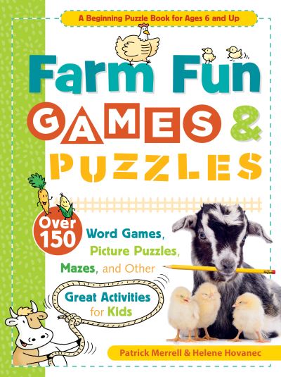 Cover for Helene Hovanec · Farm Fun Games &amp; Puzzles: Over 150 Word Games, Picture Puzzles, Mazes, and Other Great Activities for Kids (Paperback Book) (2022)