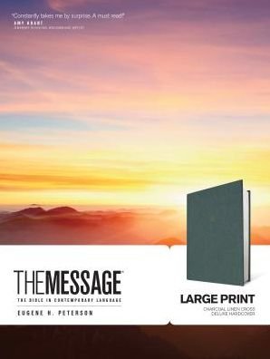 Cover for Eugene H. Peterson · Message Large Print, The (Hardcover bog) (2019)