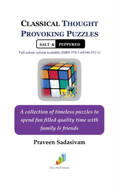 Cover for Praveen Sadasivam · Classical Thought Provoking Puzzles Salt &amp; Peppered (Paperback Book) (2019)