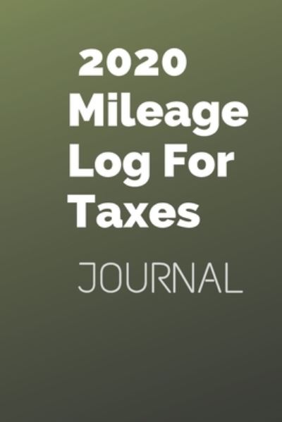 Cover for Rami · 2020 Mileage Log For Taxes (Paperback Book) (2019)