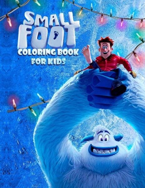 Cover for Inspireda Kim · Small Foot Coloring Book for Kids (Paperback Book) (2018)