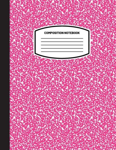 Cover for Blank Classic · Classic Composition Notebook: (8.5x11) Wide Ruled Lined Paper Notebook Journal (Pink) (Notebook for Kids, Teens, Students, Adults) Back to School and Writing Notes (Paperback Bog) (2021)