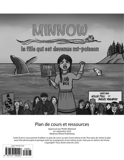 Minnow plan de cours: la fille qui est devenue mi-poisson - Willie Poll - Bücher - Medicine Wheel - 9781778540226 - 23. November 2023