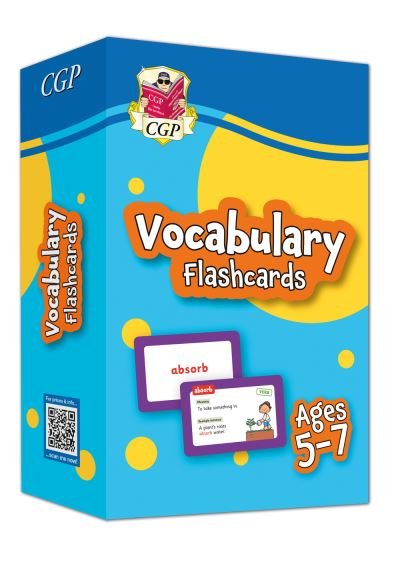 Vocabulary Flashcards for Ages 5-7 - CGP KS1 Activity Books and Cards - CGP Books - Kirjat - Coordination Group Publications Ltd (CGP - 9781789089226 - perjantai 28. lokakuuta 2022