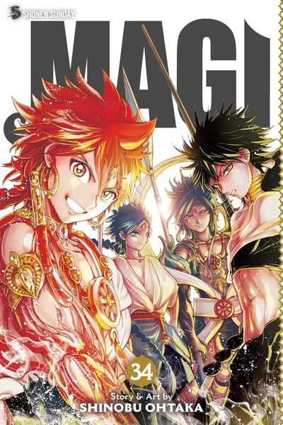 Magi: The Labyrinth of Magic, Vol. 34 - Magi - Shinobu Ohtaka - Böcker - Viz Media, Subs. of Shogakukan Inc - 9781974700226 - 12 februari 2019