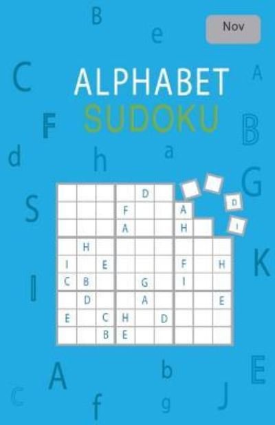 Cover for Rhys Cullen · Alphabet Sudoku November (Paperback Book) (2017)
