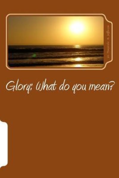 Cover for Pensacola Helene Jefferson · Glory (Paperback Book) (2017)