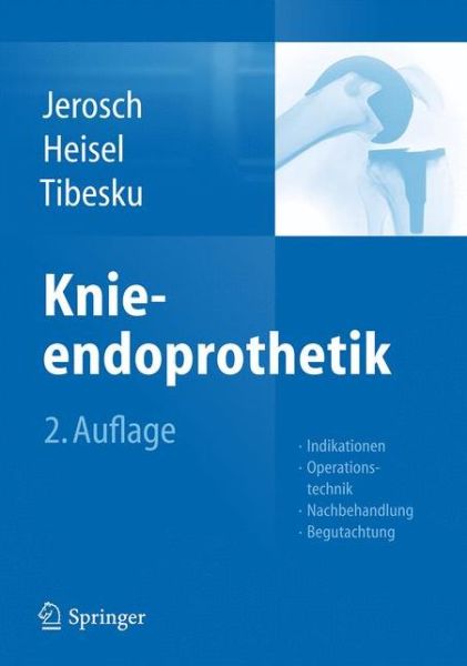 Cover for J. Jerosch · Knieendoprothetik (Book) (2015)