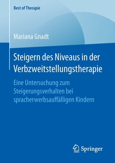 Cover for Gnadt · Steigern des Niveaus in der Verbz (Buch) (2016)