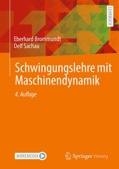 Cover for Eberhard Brommundt · Schwingungslehre Mit Maschinendynamik (Book) (2022)