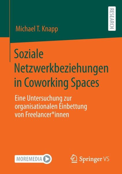 Cover for Knapp · Soziale Netzwerkbeziehungen In Coworking Spaces (Book) (2024)