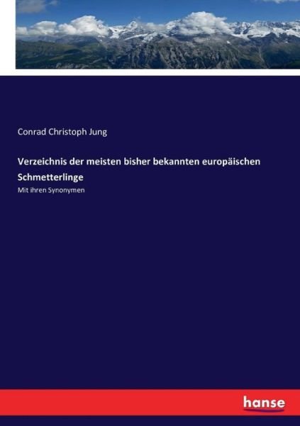 Cover for Jung · Verzeichnis der meisten bisher bek (Book) (2016)
