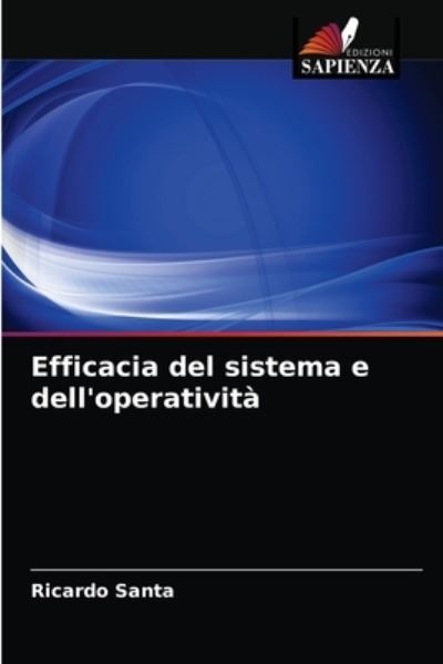 Cover for Santa · Efficacia del sistema e dell'oper (N/A) (2021)