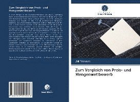 Cover for Thinnes · Zum Vergleich von Preis- und Me (Bog)