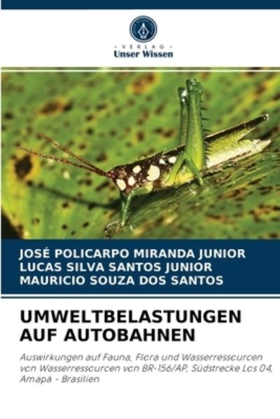 Cover for Jose Policarpo Miranda Junior · Umweltbelastungen Auf Autobahnen (Paperback Book) (2021)