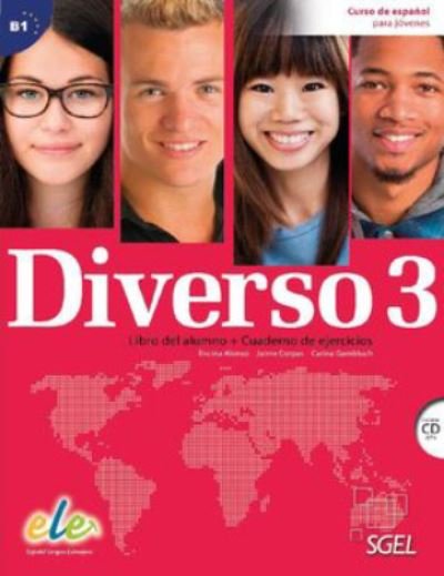 Encina Alonso · Diverso 3 : Student and Exercises: Curso de Espanol para Jovenes - Diverso (Book) (2016)
