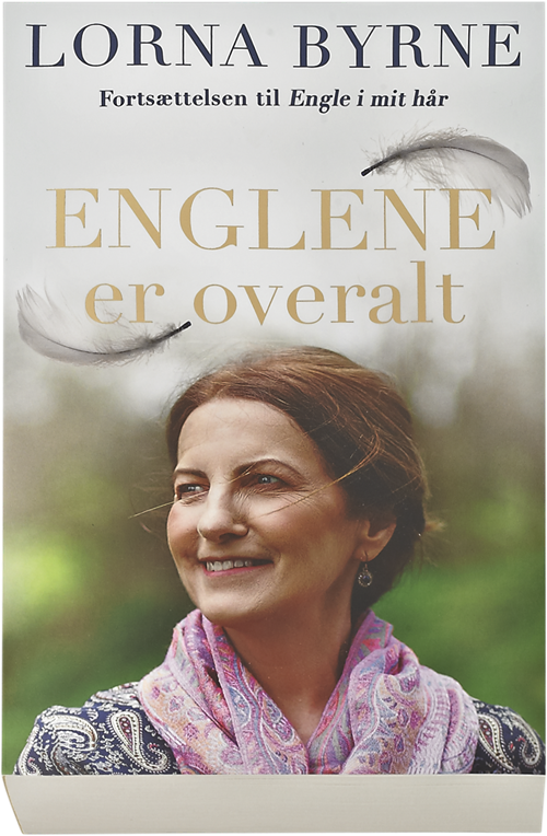 Cover for Lorna Byrne · Englene er overalt (Sewn Spine Book) [1º edição] (2018)