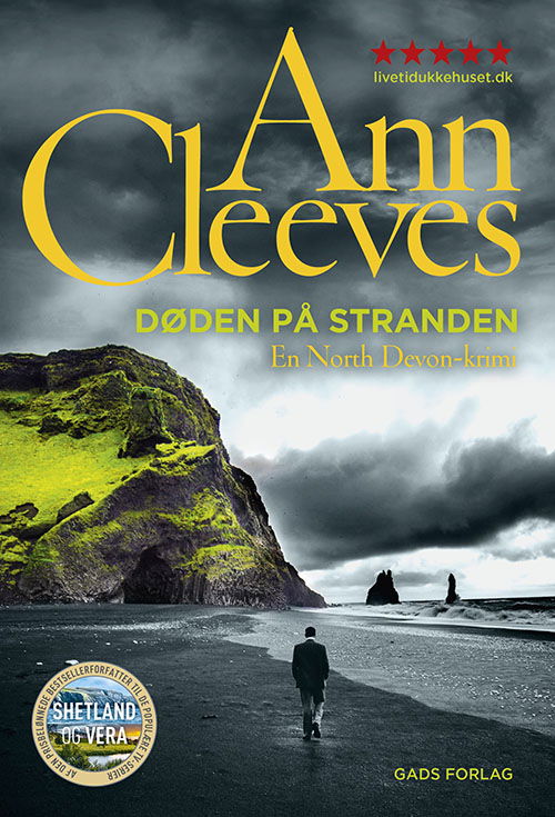 Cover for Ann Cleeves · Døden på stranden (Sewn Spine Book) [1. Painos] (2019)