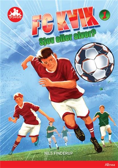 Cover for Nils Finderup · Læseklub: FC Kvik 1 - sjov eller alvor?, Rød Læseklub (Gebundesens Buch) [1. Ausgabe] (2020)