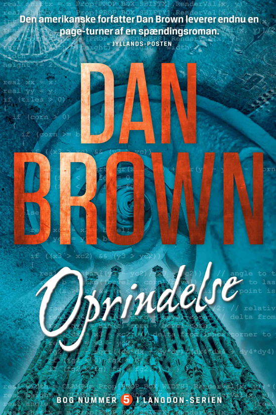 Cover for Dan Brown · Oprindelse (Paperback Book) [2º edição] (2018)