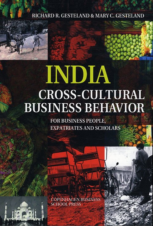 Cover for Richard R. Gesteland &amp; Mary C. Gesteland · India - Cross-Cultural Business Behavior (Sewn Spine Book) [1º edição] [Ingen] (2010)