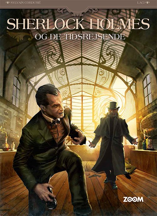 Cover for Laci Sylvain Cordurié · Sherlock Holmes: Sherlock Holmes og de tidsrejsende (Bound Book) [1th edição] (2023)