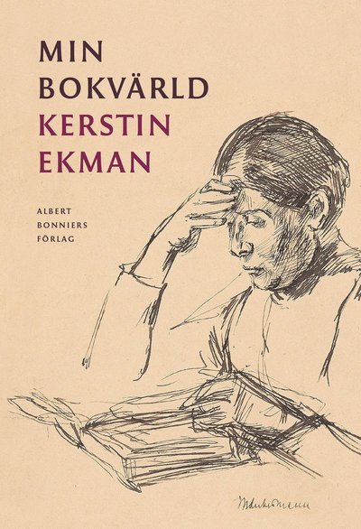 Cover for Kerstin Ekman · Min bokvärld (Indbundet Bog) (2023)