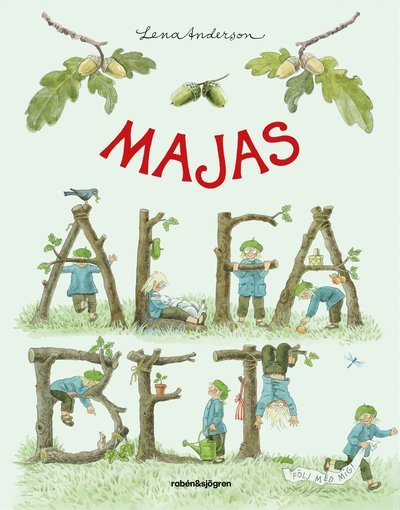 Majas alfabet - Lena Anderson - Livres - Rabén & Sjögren - 9789129740226 - 10 mars 2023