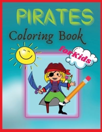 Cover for Simona · Pirates Coloring Book For Kids (Paperback Book) (2021)